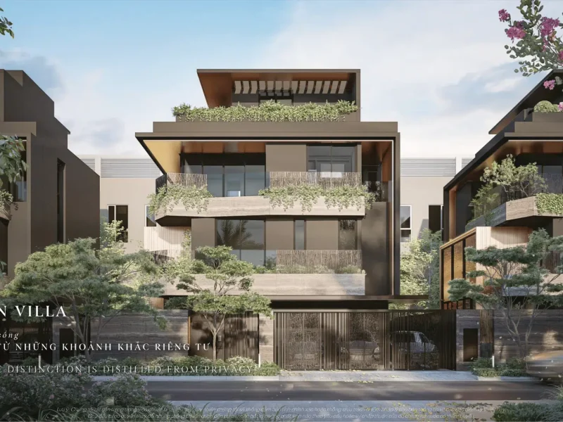 Phoi canh garden villa The Fullton CapitaLand