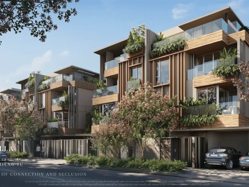 Phoi canh twin villa The Fullton CapitaLand